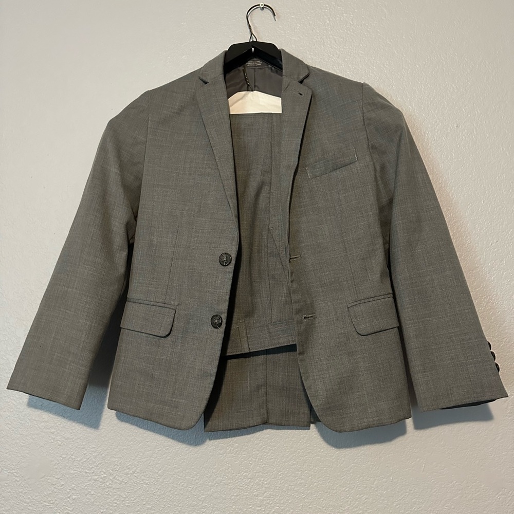 Boys gray suit